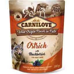 Carnilove Wild-Origin Pieces in Paté - Noj, Adult - 300 g