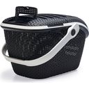 Curver Petlife Transportbox Rattanoptik Anthrazit - 1 Stk