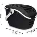 Curver Petlife Transportbox Rattanoptik Anthrazit - 1 Stk