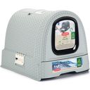 Curver Petlife Katzentoilette Rattanoptik Grau - 1 Stk