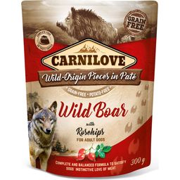 Wild-Origin Pieces in Paté Wild Boar - Adult - 300 g