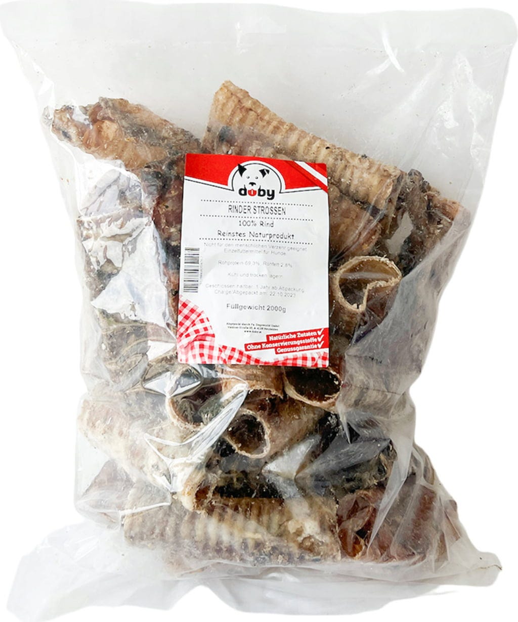 Doby Rinderstrossen geschnitten - 2 kg