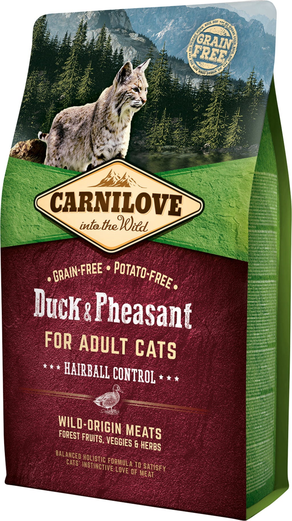 Carnilove Trockenfutter Duck & Pheasant - Adult - 2 kg