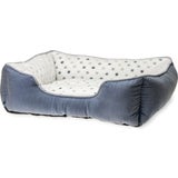 Karlie Cat bed Dot Blue
