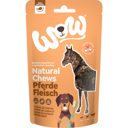 WOW Natural Chews - konjsko meso - 250 g