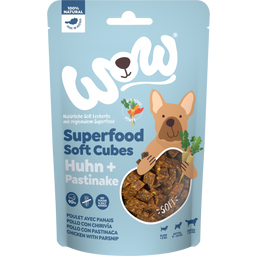 WOW SUPERFOOD Soft Cubes Huhn + Pastinake - 150 g