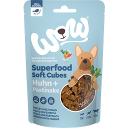 WOW SUPERFOOD Soft Cubes - Pollo + Pastinaca - 150 g