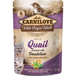 Wild-Origin Filetti Ricchi di Quaglia - Adult Cats - 85 g