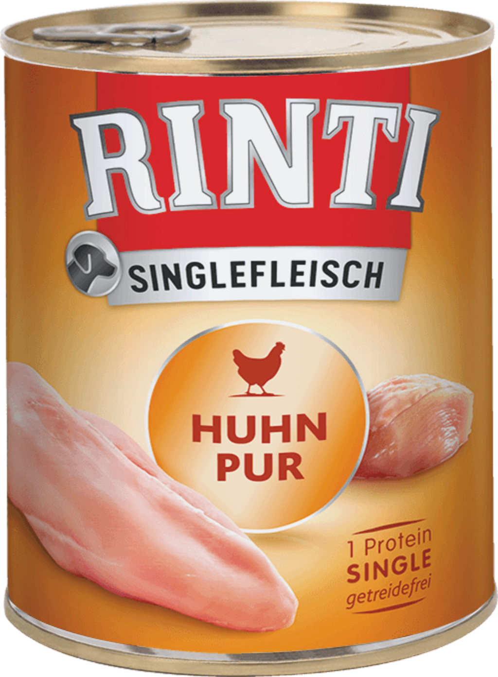 Rinti Singlefleisch Dose 800g - Huhn Pur