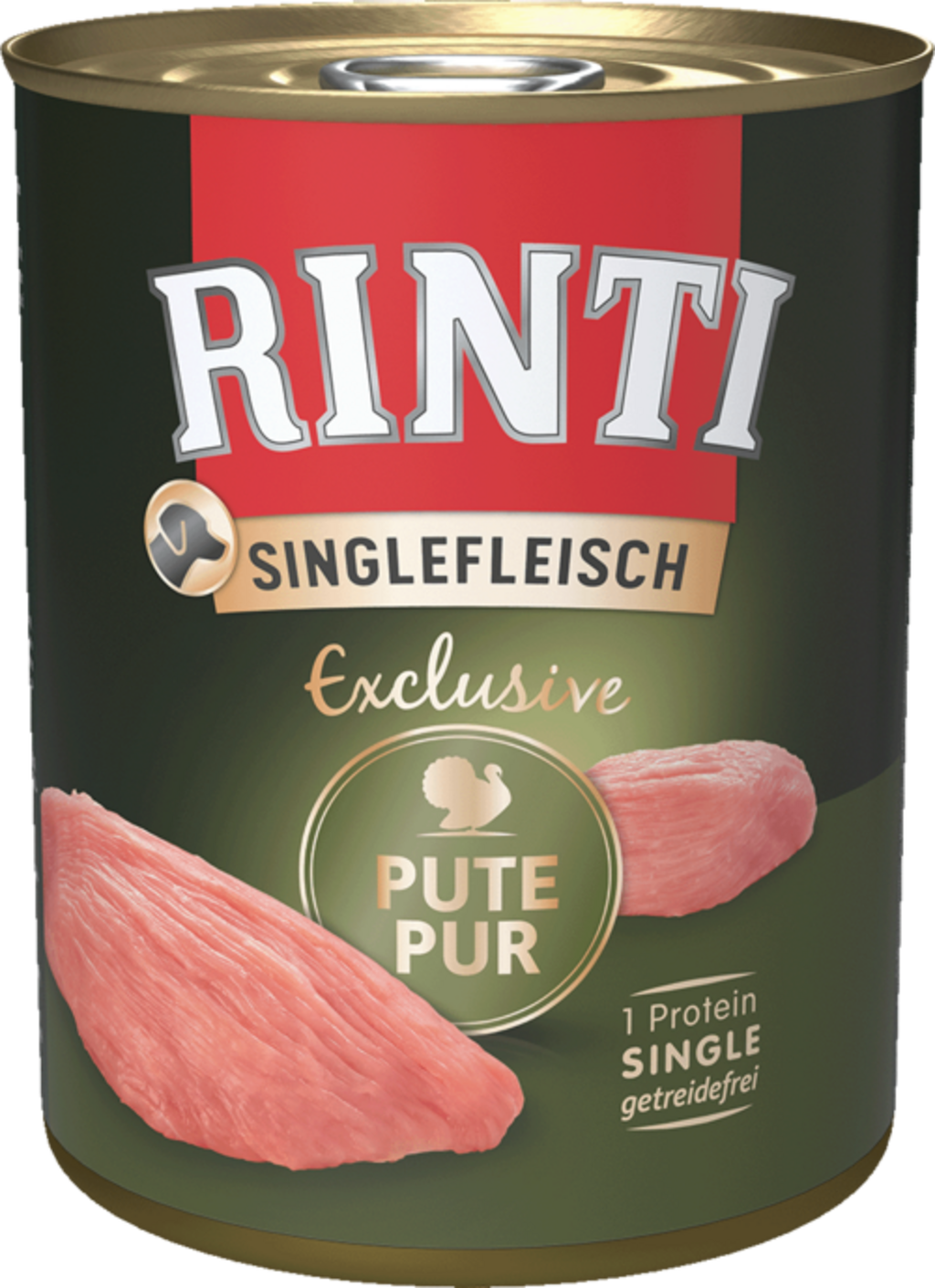 Rinti Singlefleisch Exclusive Dose 800g - Pute Pur