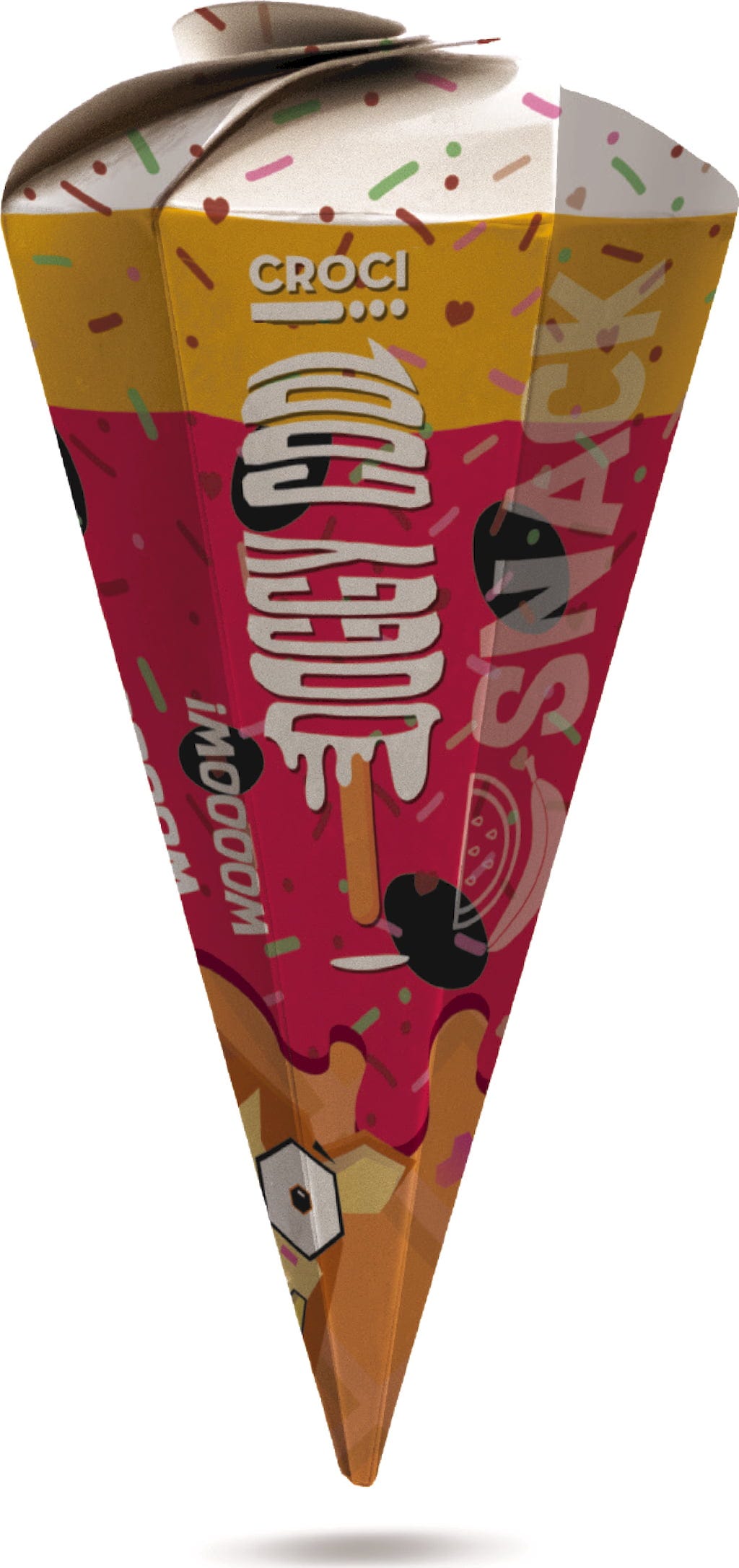 Croci Hundeeis Doggycool Kegel - Banane