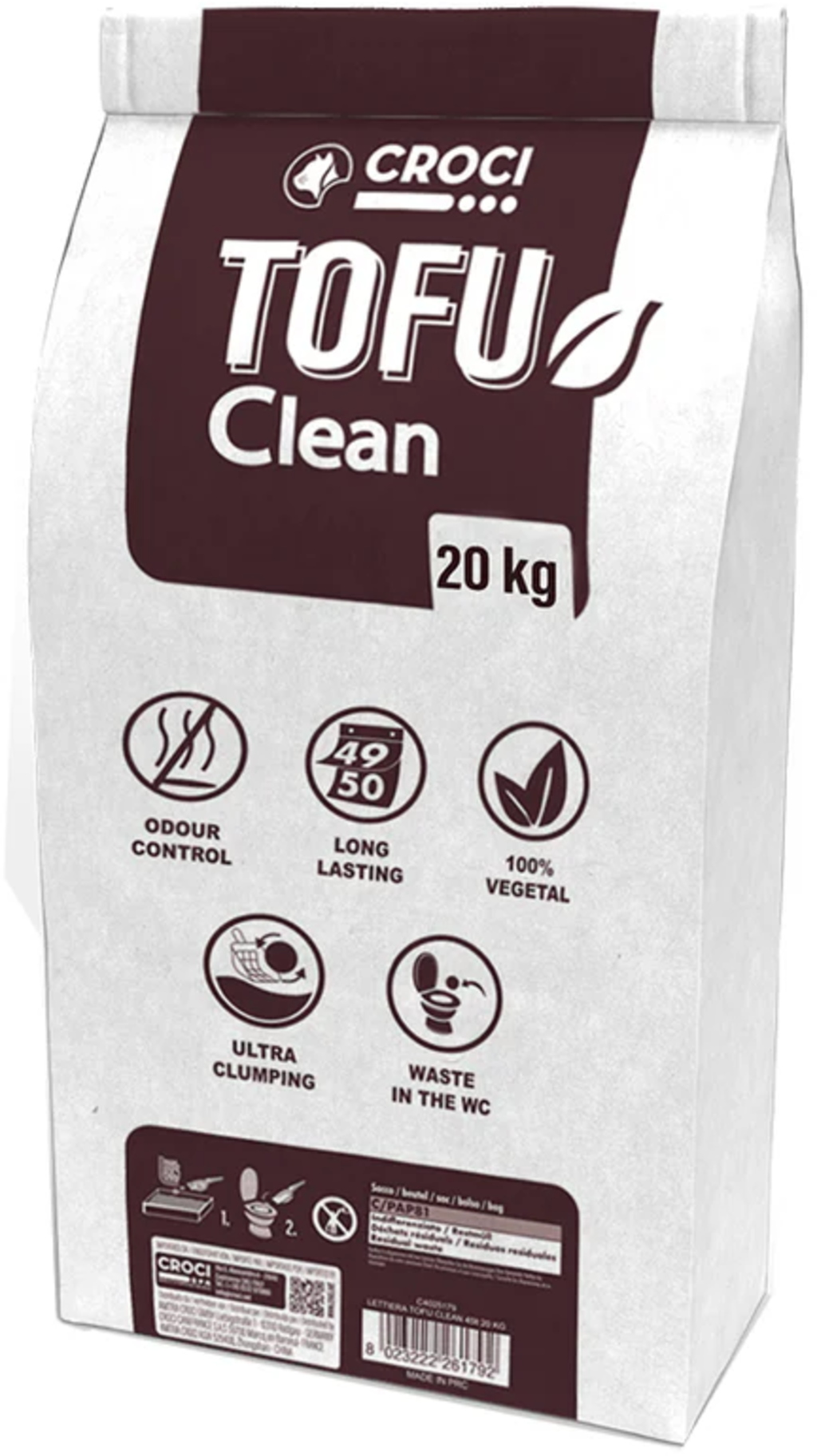 Croci Katzenstreu TOFU CLEAN - 45L