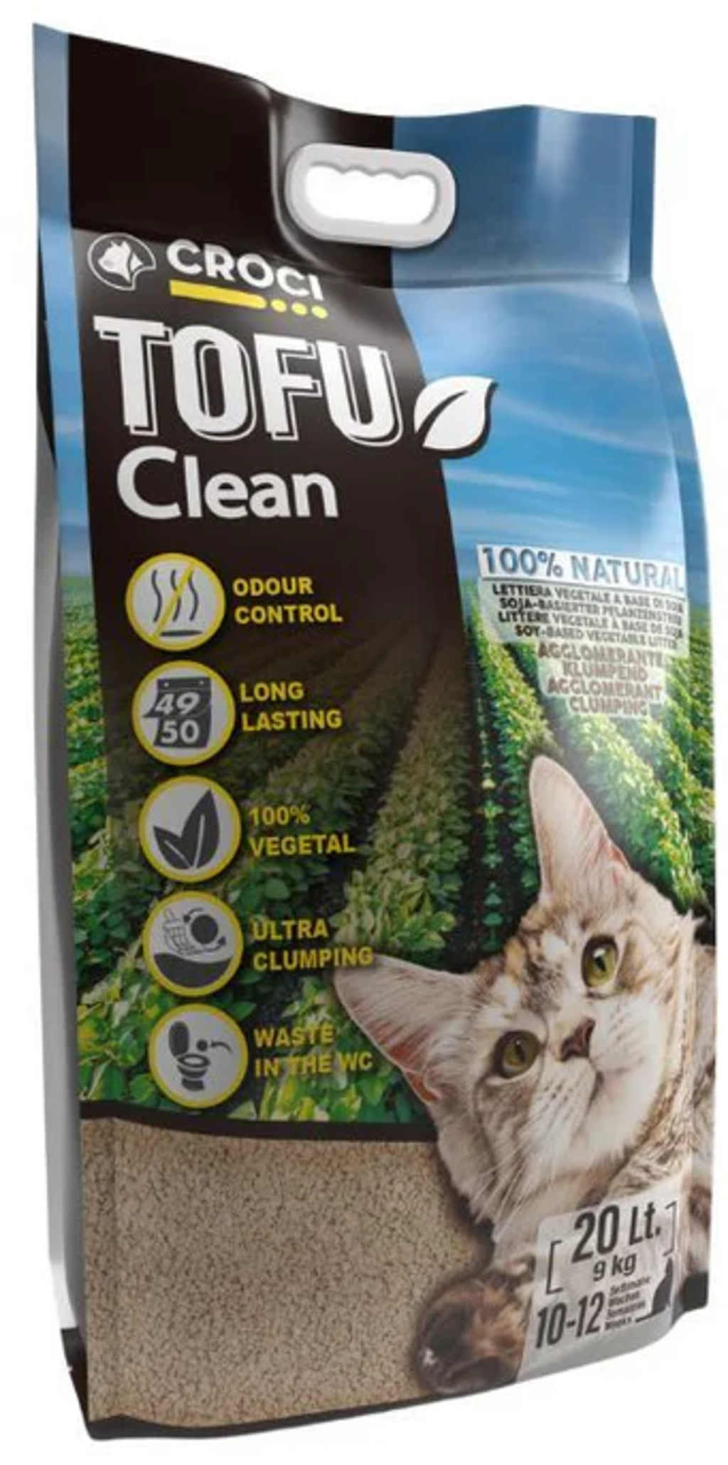 Croci Katzenstreu TOFU CLEAN - 20L