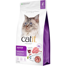 Catit Recipes Adult Indoor - Geflügel - 2 kg