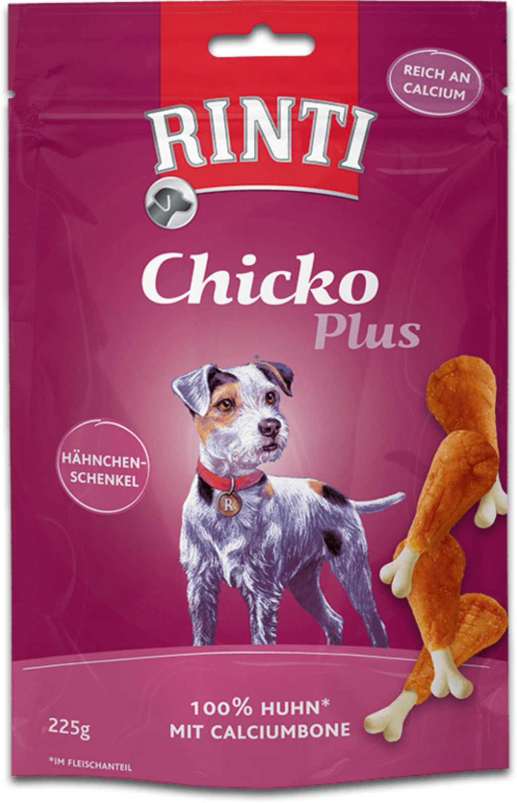 Rinti Chicko Plus 225g - Hähnchenschenkel
