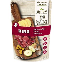 Frischebeutel Rind mit Kartoffel, Kürbis & Birne - 125 g