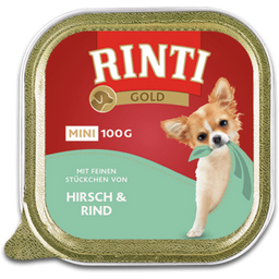 Rinti Gold Mini 100g Schale - Hirsch&Rind