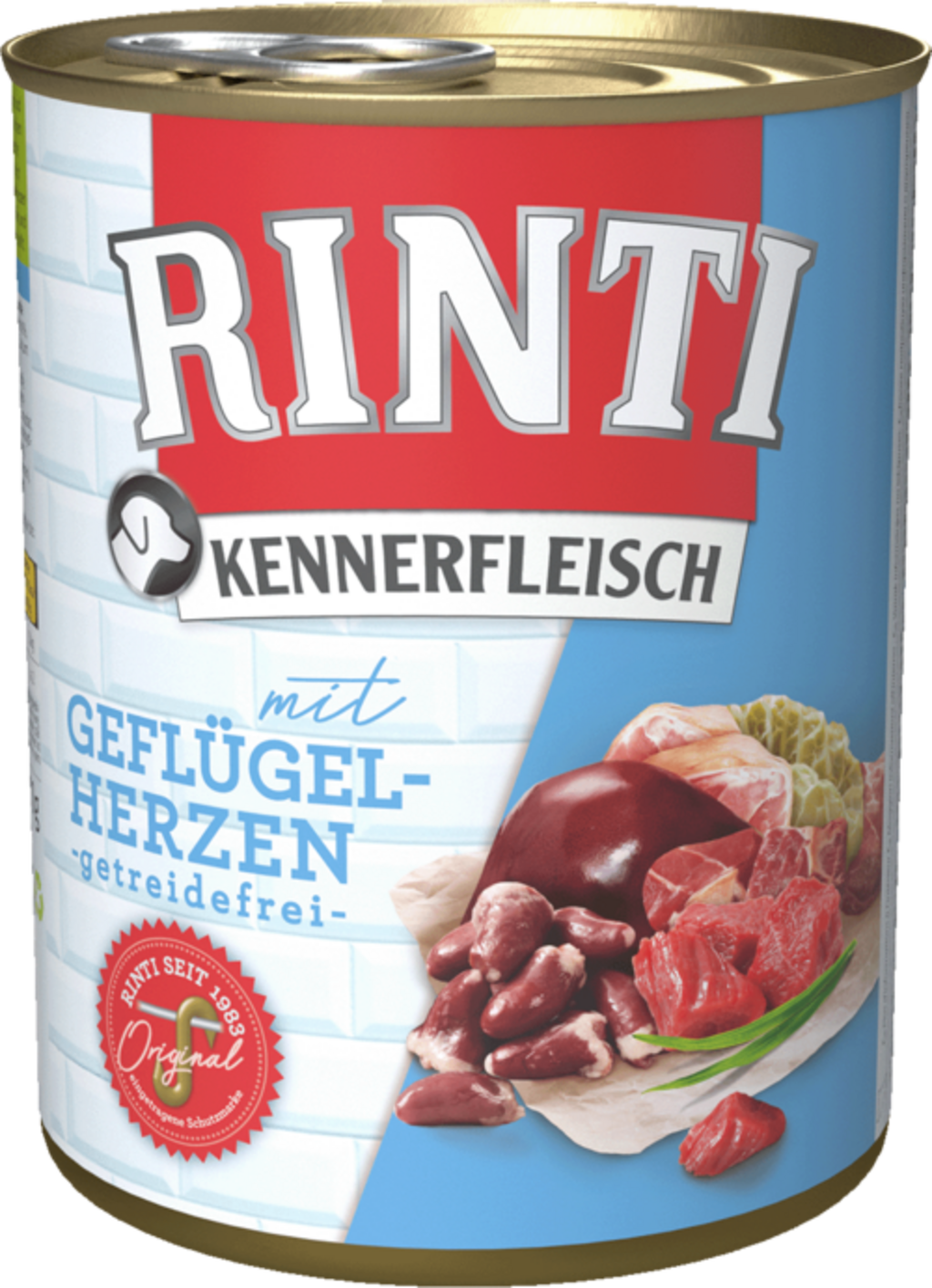 Rinti Kennerfleisch 800g - Geflügelherzen