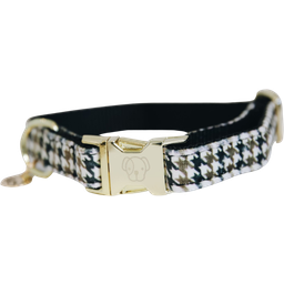 Kentucky Dogwear Dog Collar Pied-de-Poule, Brown