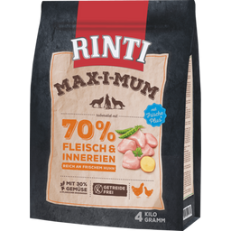 Rinti Max-i-Mum - Carne Senza Cereali, 4 kg - Pollo