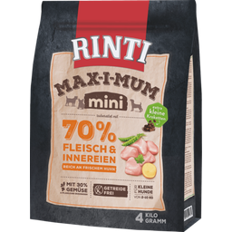 Rinti Max-i-mum brez žit, 4 kg - Mini, Piščanec