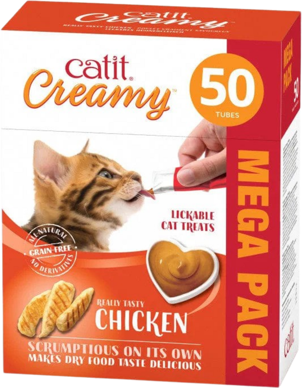 Catit Creamy Huhn - 50er Pack