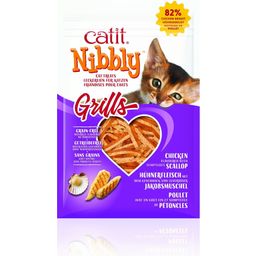 Catit Nibbly Grills 30g - Csirke és Szent Jakab-kagyló