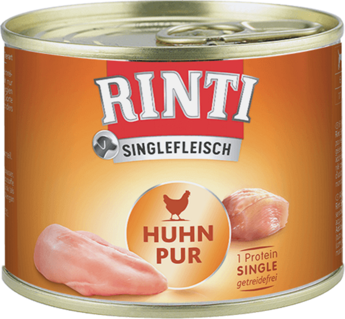 Singlefleisch Dose 185g, Huhn Pur (185 g)