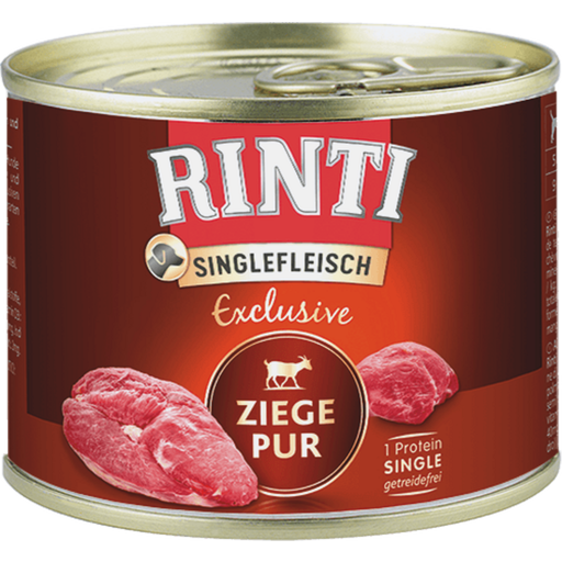 Rinti Singlefleisch Dose 185g - Ziege Pur
