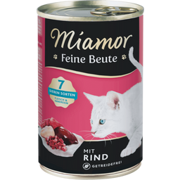 Miamor Feine Beute - Lattina da 400 g - Manzo