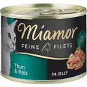 Miamor Filets in Jelly Dose 185g - Thunfisch+Reis
