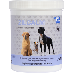 ZILCALM Kautabletten Ergänzungsfuttermittel für Hunde - 90 Tabletten