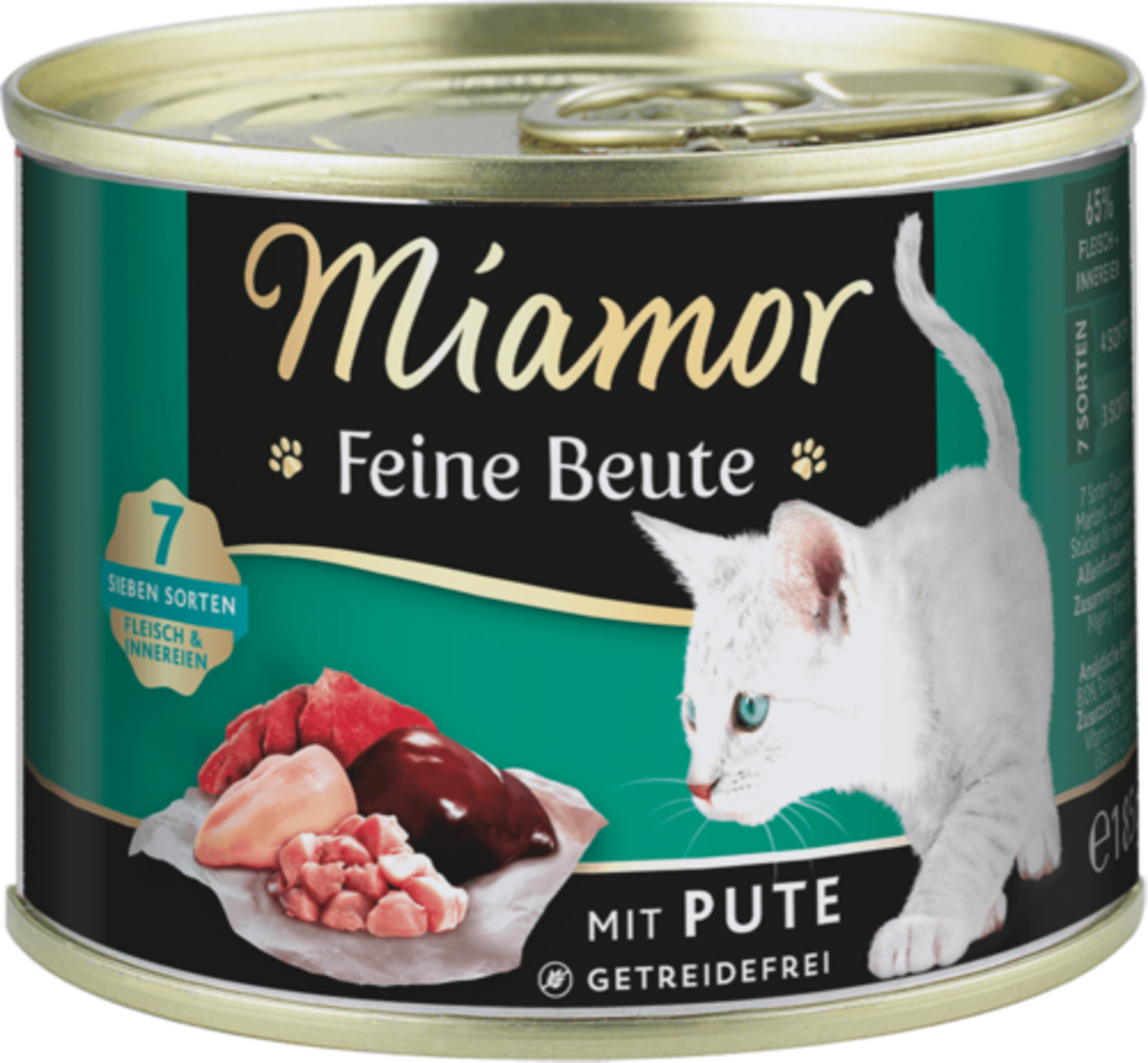 Miamor Feine Beute Dose 185g - Pute