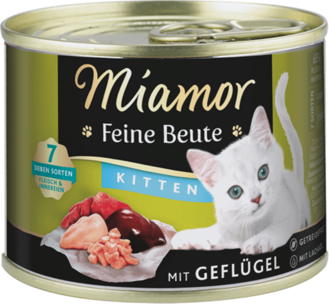 Miamor Feine Beute Dose 185g - Kitten Geflügel