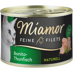 Miamor Filets Naturelle Dose 156g - Bonito-Thunfisch