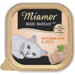 Miamor Milde Mahlzeit Schale 100g - Geflügel+Reis