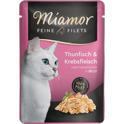 Miamor Filets im Frischebeutel 100g - Thunfisch+Krebs