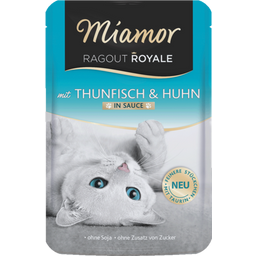 Miamor Ragout Sauce Frischebeutel 100g - Thunfisch+Huhn