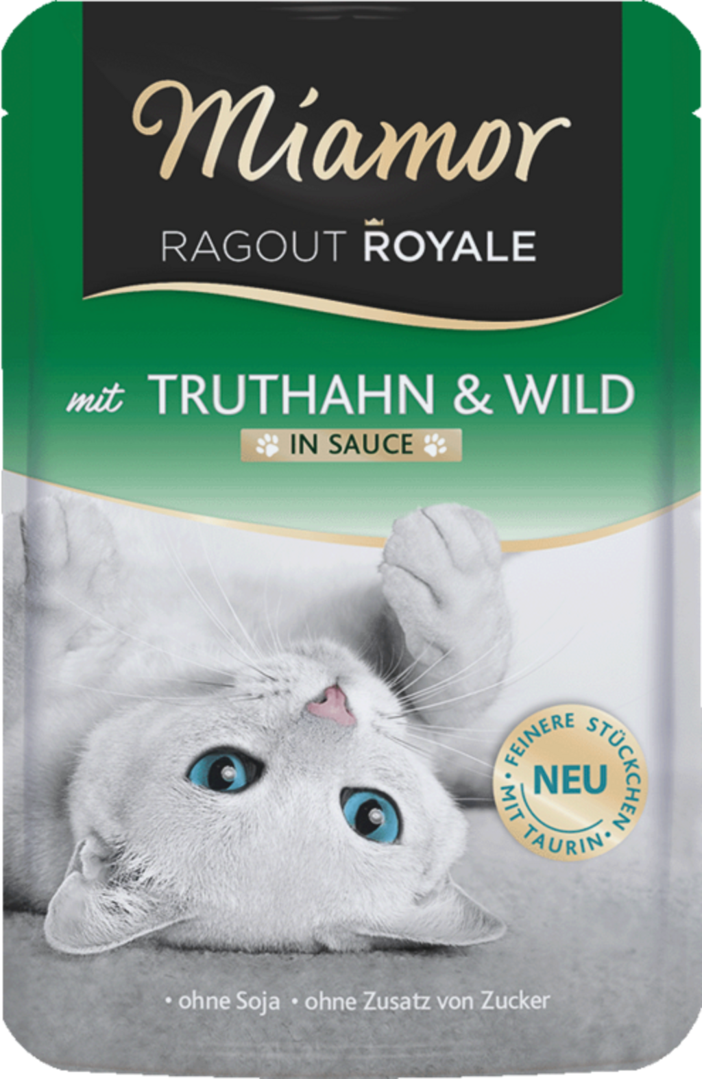 Miamor Ragout Sauce Frischebeutel 100g - Truthahn+Wild