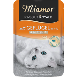 Miamor Ragout Kitten Jelly Frischebeutel 100g - Geflügel