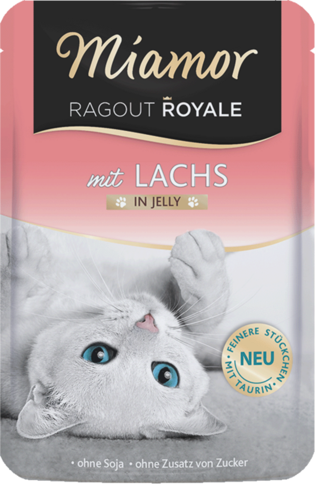 Miamor Ragout Jelly Frischebeutel 100g - Lachs