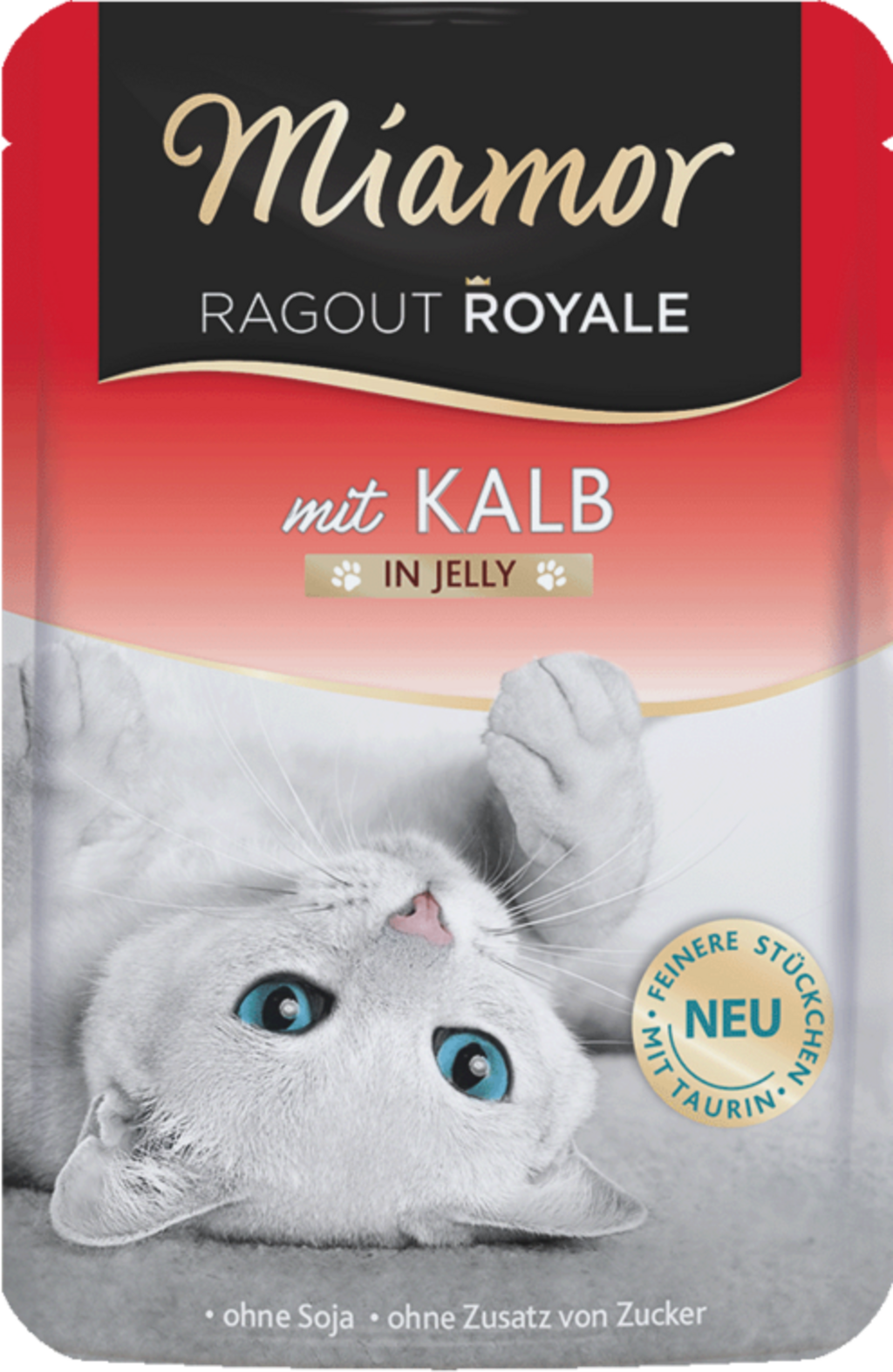 Miamor Ragout Jelly Frischebeutel 100g - Kalb