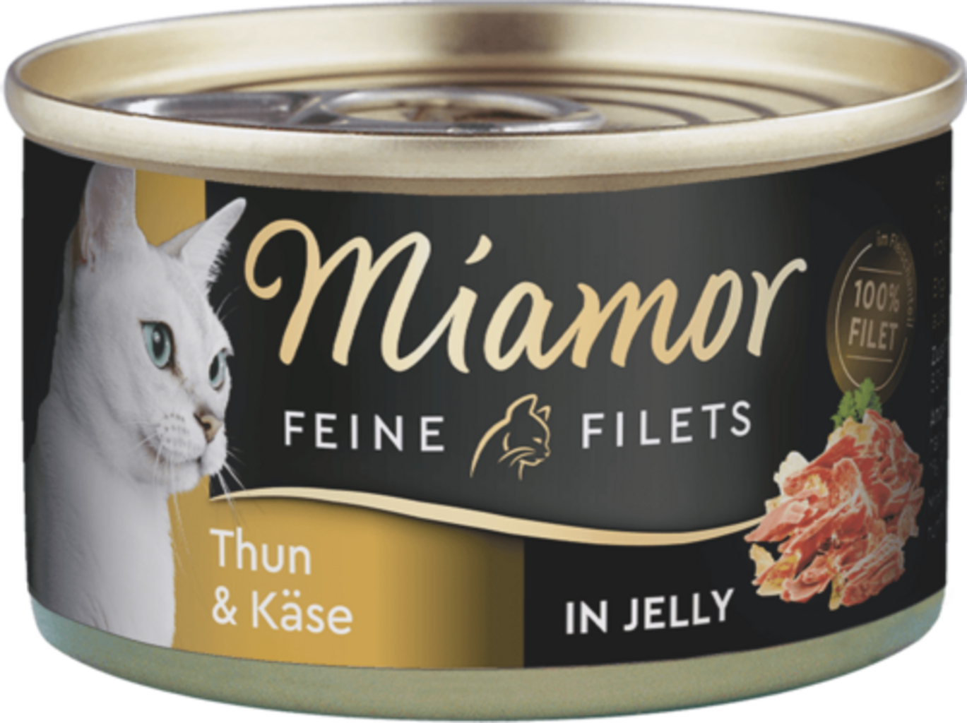 Miamor Filets Dose 100g - Thunfisch+Käse