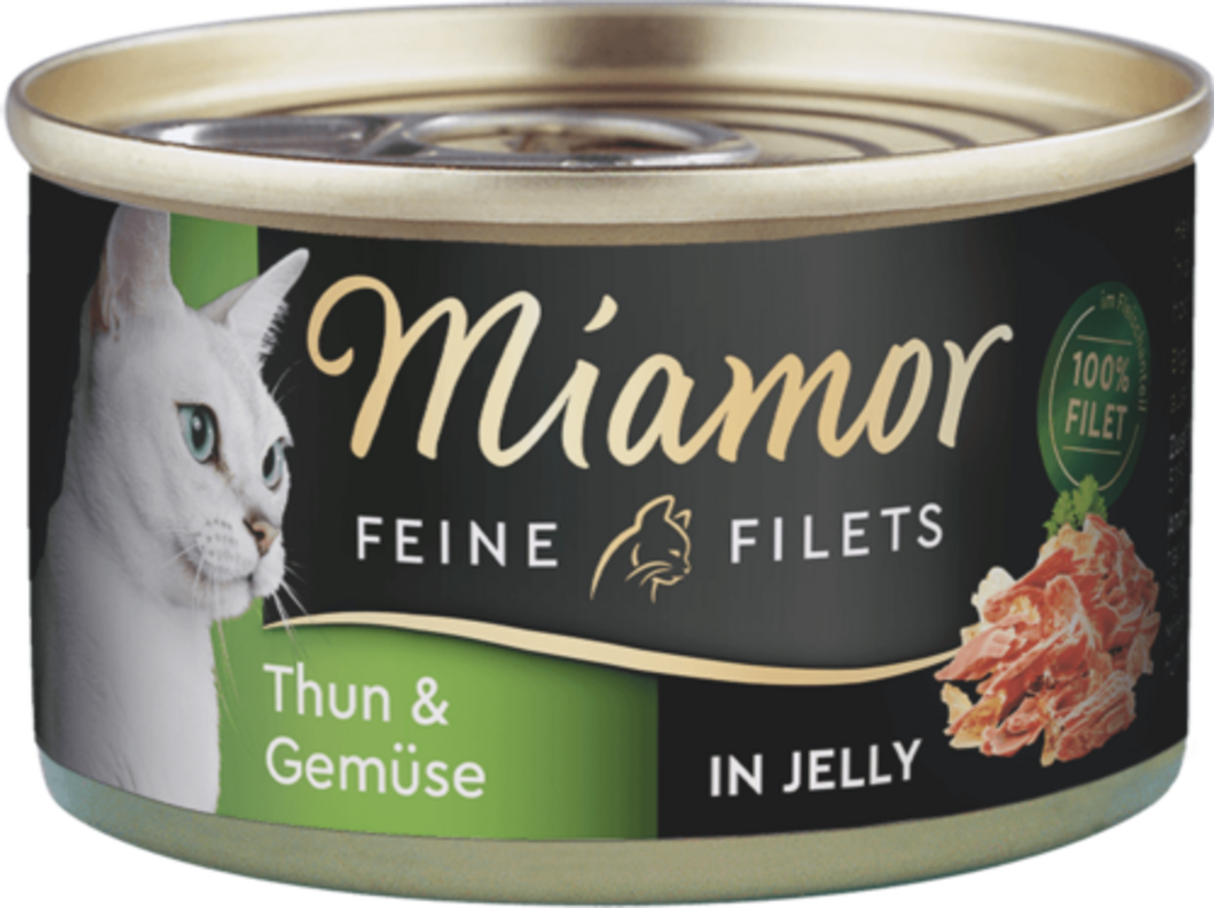 Miamor Filets Dose 100g - Thunfisch+Gemüse