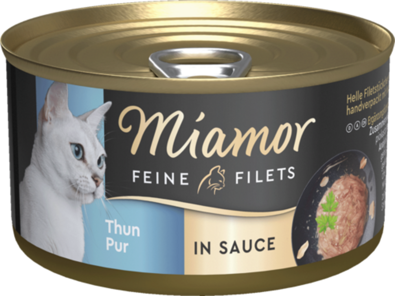 Filets in Sauce Dose 85g, Thunfisch pur (85 g)