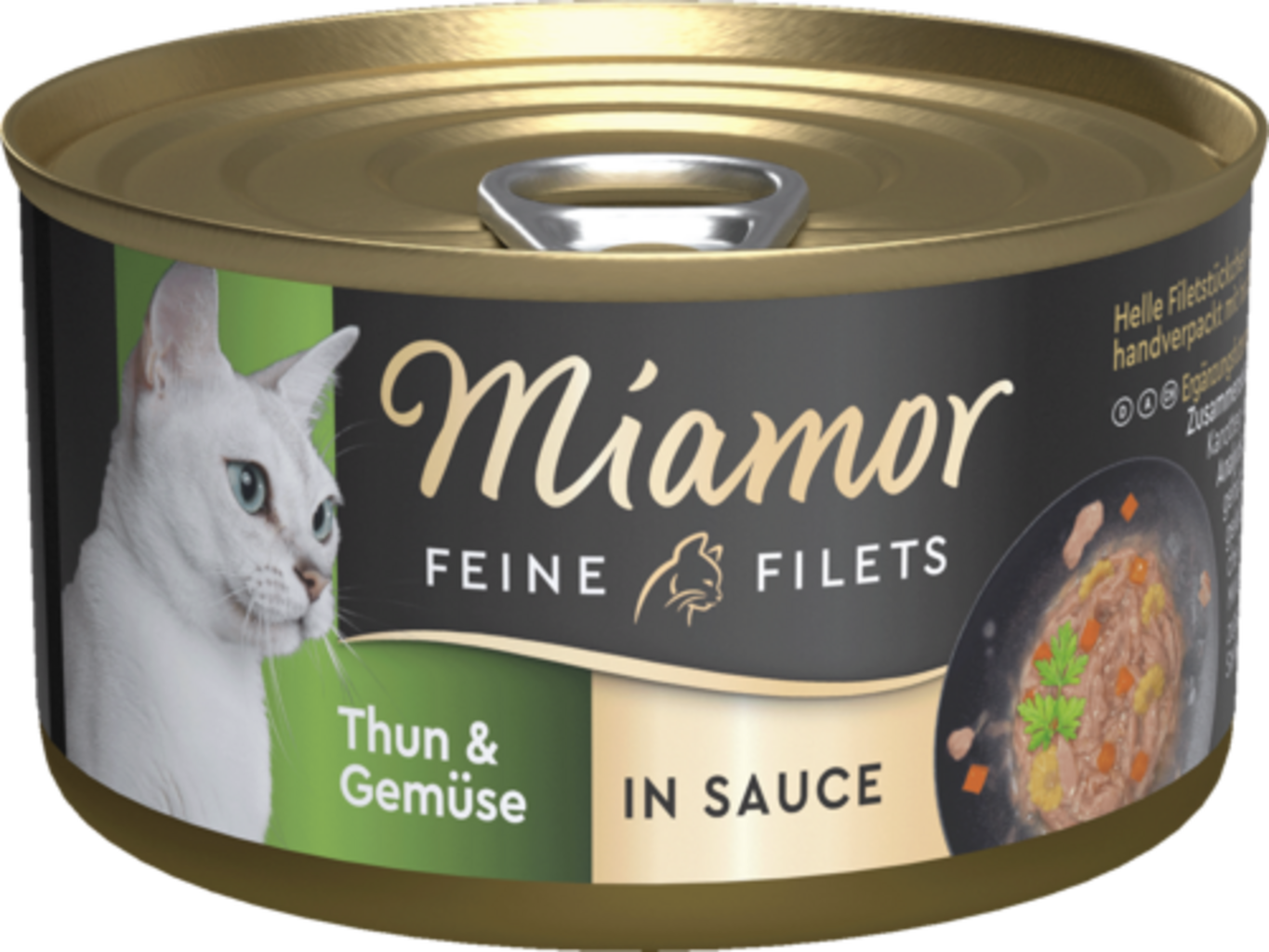 Miamor Filets in Sauce Dose 85g - Thunfisch&Gemüse