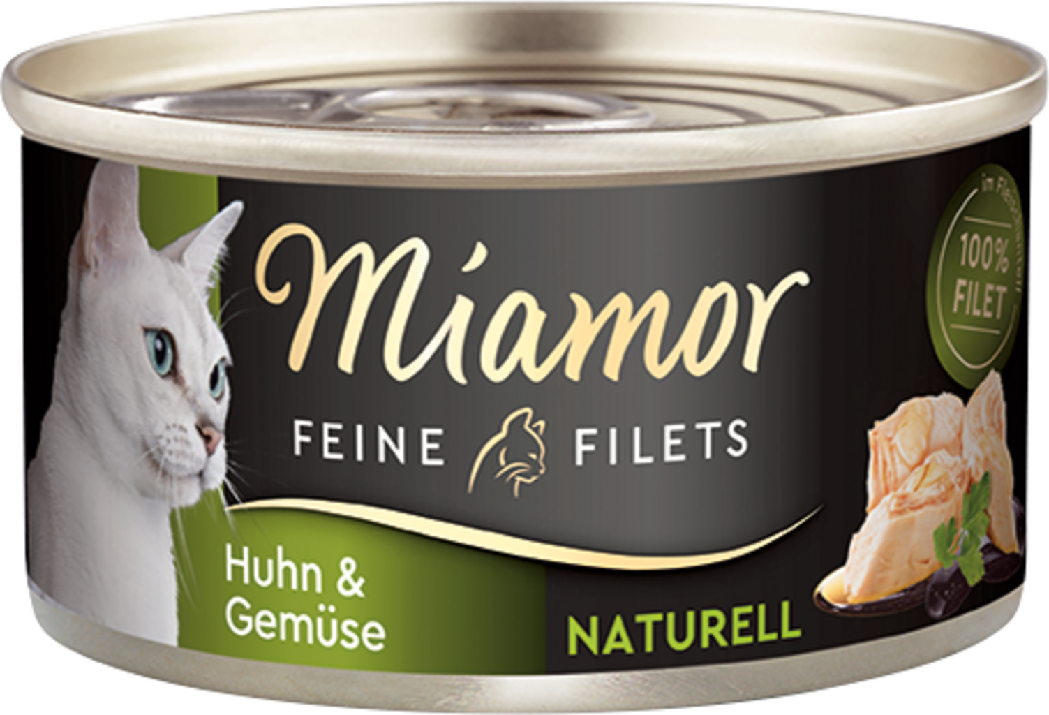 Miamor Filets Dose 80g - Huhn+Gemüse