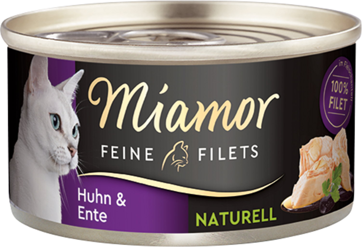 Miamor Filets Dose 80g - Huhn+Ente
