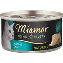 Miamor Filets Naturelle Dose 80g - Huhn+Thunfisch