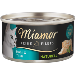 Miamor Filets Naturelle Dose 80g - Huhn+Thunfisch